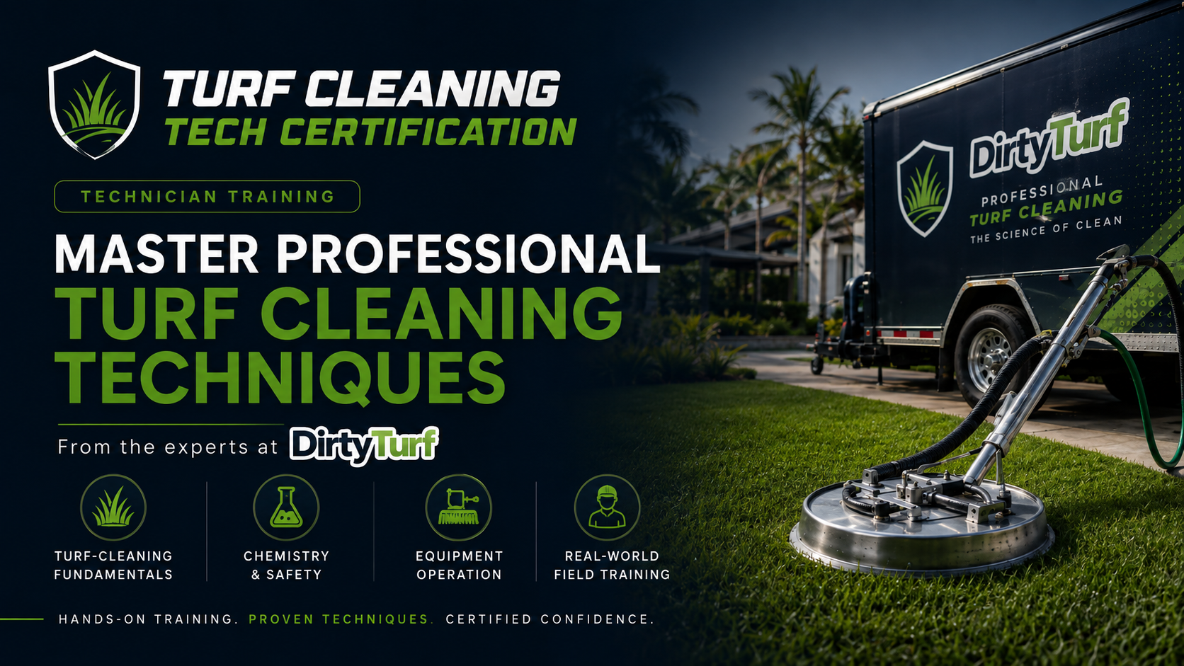 Turf Cleaning Tech Certification course